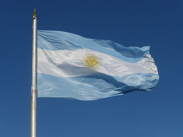 Bandera Argentina de Flameo - Línea Milenio - Medidas Según Decreto