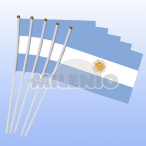 Banderas Plásticas Argentinas .Gruesa x 144 unidades