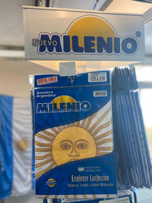 Bandera Argentina de Flameo - Línea Milenio - Medidas Según Decreto - Imagen 2